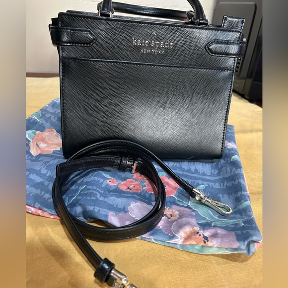 kate spade Handbags - Kate Spade Elegant Black Crossbody Bag